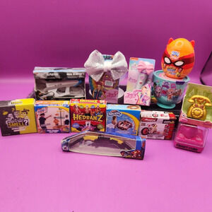Zuru Mini Brands Toy Lot 13 Justice Marvel Razor Wham O Itty Bitty Prettys